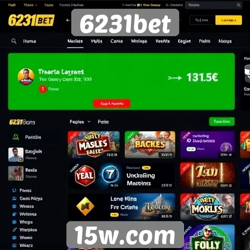 Atualizações recentes na interface do 6231bet